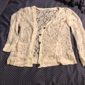 Lace cardigan
